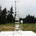 Двойной Swirl прямо новый стиль стекла курения труб воды (ES-GB-283)